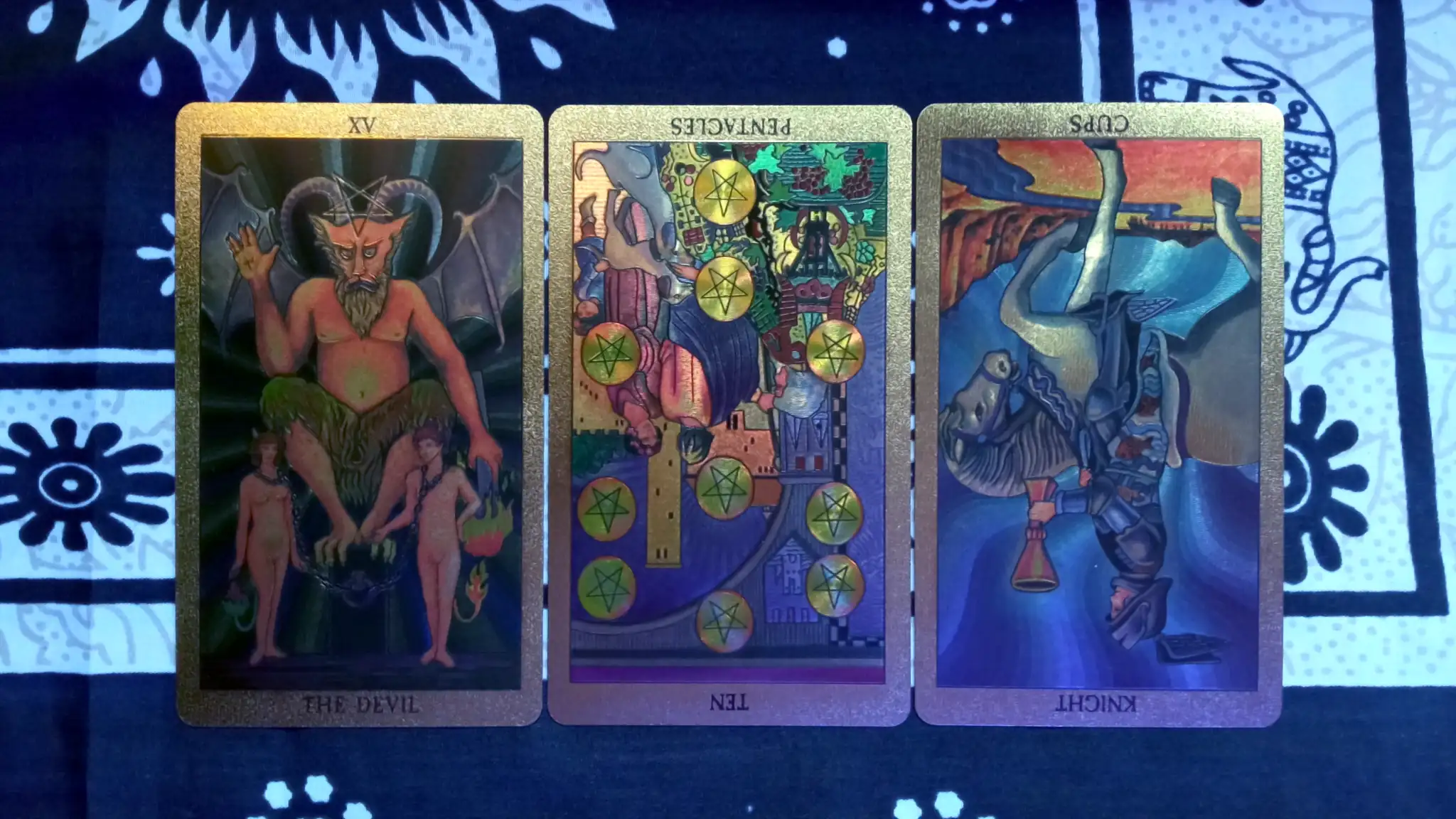 Day 24 of the "Body, Mind, Spirit" Spread from Mary K. Greer’s "Tarot for Yourself".